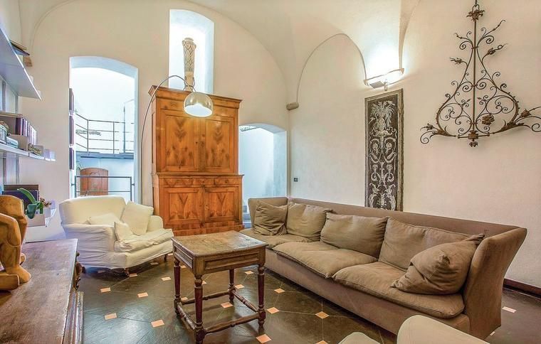 Wohnbereich im Ferienhaus in Pietra Ligure