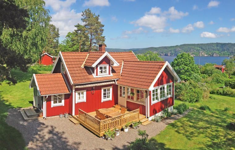 Ferienhaus in Skandinavien am See