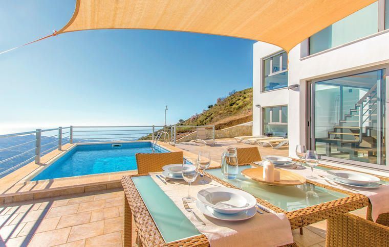 Ferienhaus in Spanien mit Panoramablick