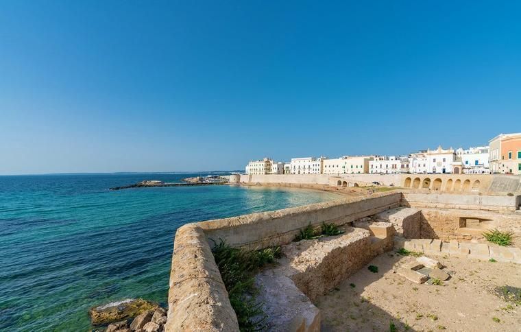 Blick auf die Küste von Gallipoli