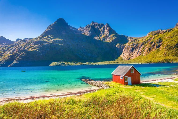 Ferienhäuser mit Pool in Norwegen