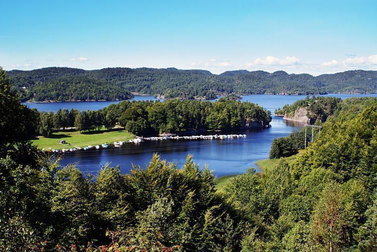 Fjord in Hordaland