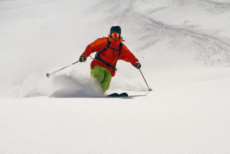 Pulverschnee - Winterurlaub in Frankreich