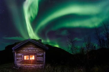 Aurora Borealis in Nordnorwegen