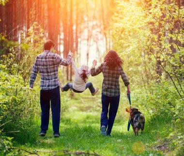 Wanderurlaub mit Hund im Ferienhaus Tschechien