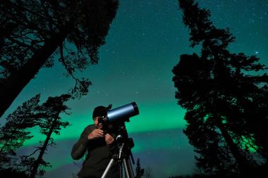 Aurora Borealis in Northern-Norway Aurora Borealis in Norwegen