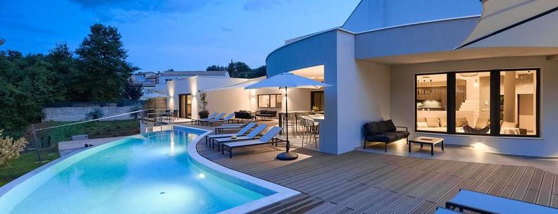 Ferienhaus aus der NOVASOL Luxury Collection in Kroatien mit privatem Pool